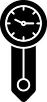 Wall Clock Icon Design Symbol vector