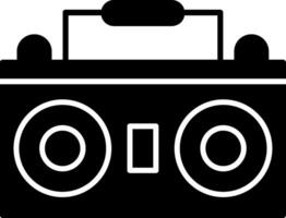 Tape Recorder Icon Design Symbol vector