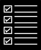 Checklist Icon Design Symbol vector