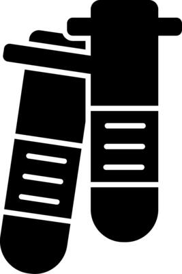 Test Tube Icon Design Symbol