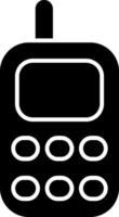 Cordless Phone Icon Design Symbol vector
