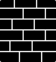 Wall Icon Design Symbol vector