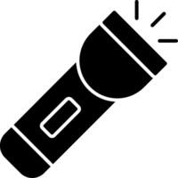Torch Icon Design Symbol vector