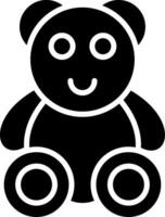 Plush Toy Icon Design Symbol vector