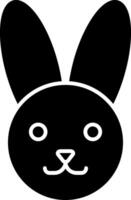 Rabbit Icon Design Symbol vector