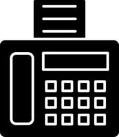 Fax Icon Design Symbol vector