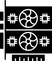 Graphics Card Icon Design Symbol vector
