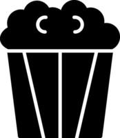 Popcorn Icon Design Symbol vector