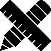 Ruler Icon Design Symbol vector