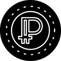 Peercoin Icon Design Symbol vector