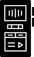 Recorder Icon Design Symbol vector