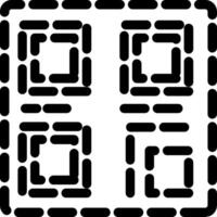Qr Code Icon Design Symbol vector