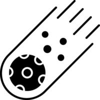 Comet Icon Design Symbol vector