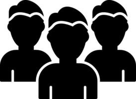 Team Icon Design Symbol vector