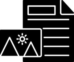 Document Icon Design Symbol vector