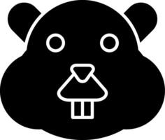 Otter Icon Design Symbol vector