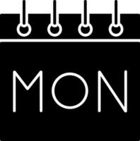 Monday Icon Design Symbol vector