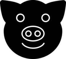 Pig Icon Design Symbol vector