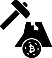Mining Icon Design Symbol vector