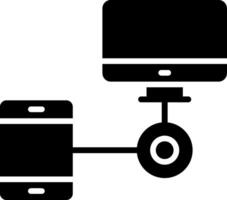 Linked Icon Design Symbol vector