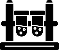 Test Tubes Icon Design Symbol vector