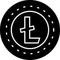 Litecoin Icon Design Symbol vector