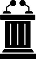 Lectern Icon Design Symbol vector