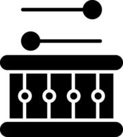 Drum Icon Design Symbol vector