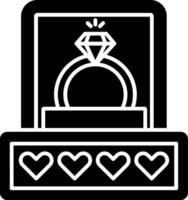 Engagement Ring Icon Design Symbol vector