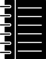 Notebook Icon Design Symbol vector