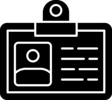 Id Card Icon Design Symbol vector