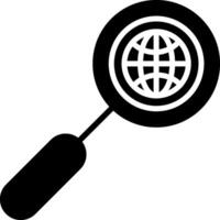 Magnifying Glass Icon Design Symbol vector