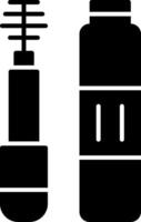 Eyelash Mascara Icon Design Symbol vector