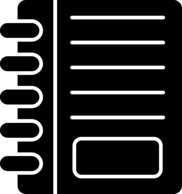 Diary Icon Design Symbol