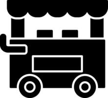 Food Stand Icon Design Symbol vector