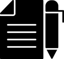 Write Icon Design Symbol vector