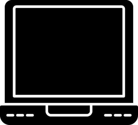 Laptop Icon Design Symbol