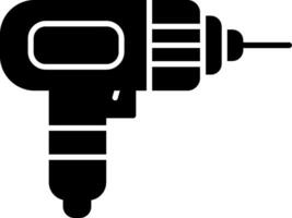 Drilling Machine Icon Design Symbol vector