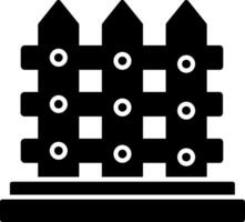 Fence Icon Design Symbol vector