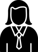 Hostess Icon Design Symbol vector