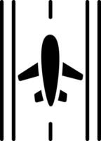 Runway Icon Design Symbol vector