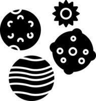 Universe Icon Design Symbol vector