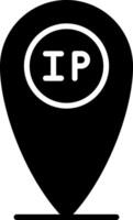 Ip Address Icon Design Symbol vector