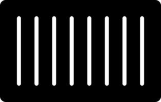 Barcode Icon Design Symbol vector