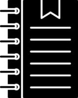 Notebook Icon Design Symbol vector
