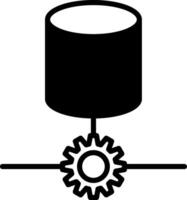 Big Data Icon Design Symbol vector