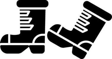 Boot Icon Design Symbol vector