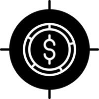Target Icon Design Symbol vector
