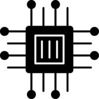 Processor Icon Design Symbol vector