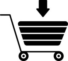Add To Cart Icon Design Symbol vector